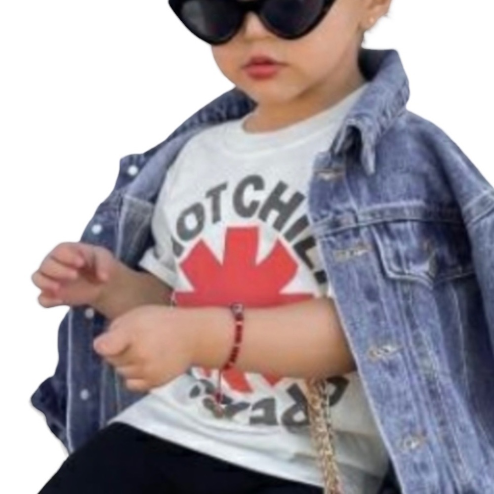 Red Hot Chili Peppers Band Vintage Style T-shirt. SZ: 5T